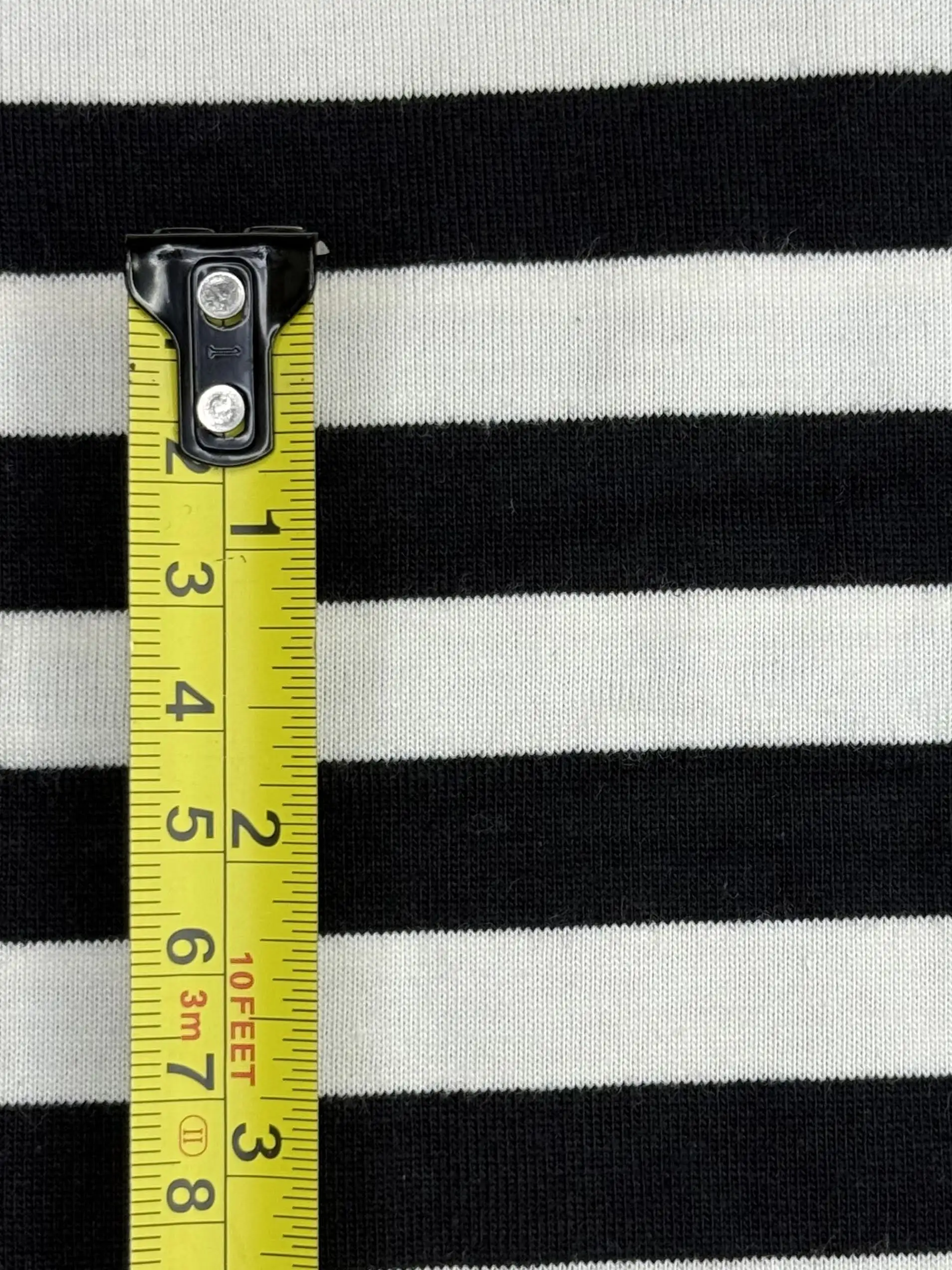 20支CVC單面條 - 布料細節展示圖 5