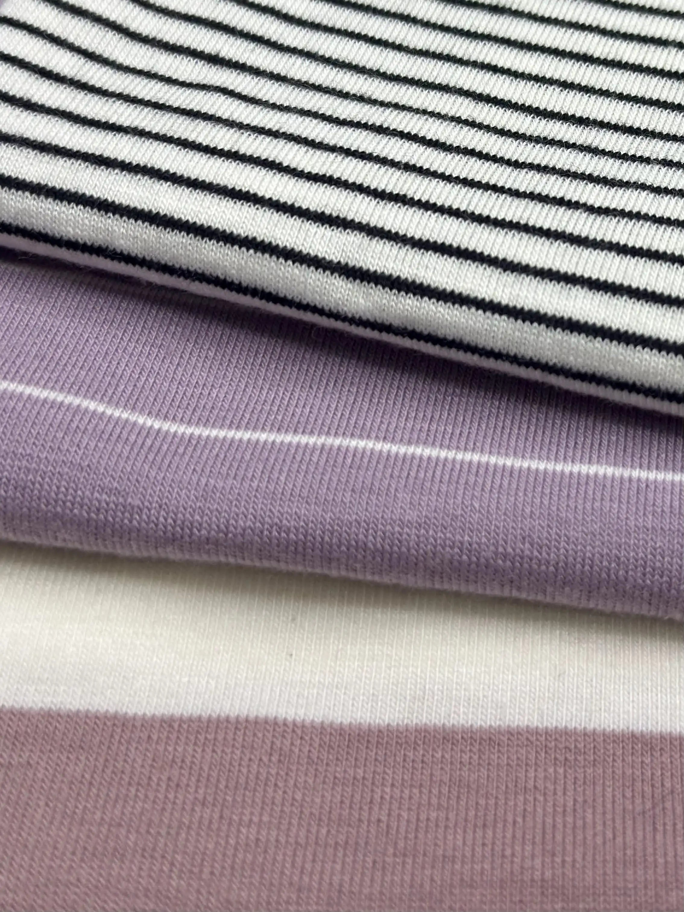 四面彈力條子 - 布料細節展示圖 2